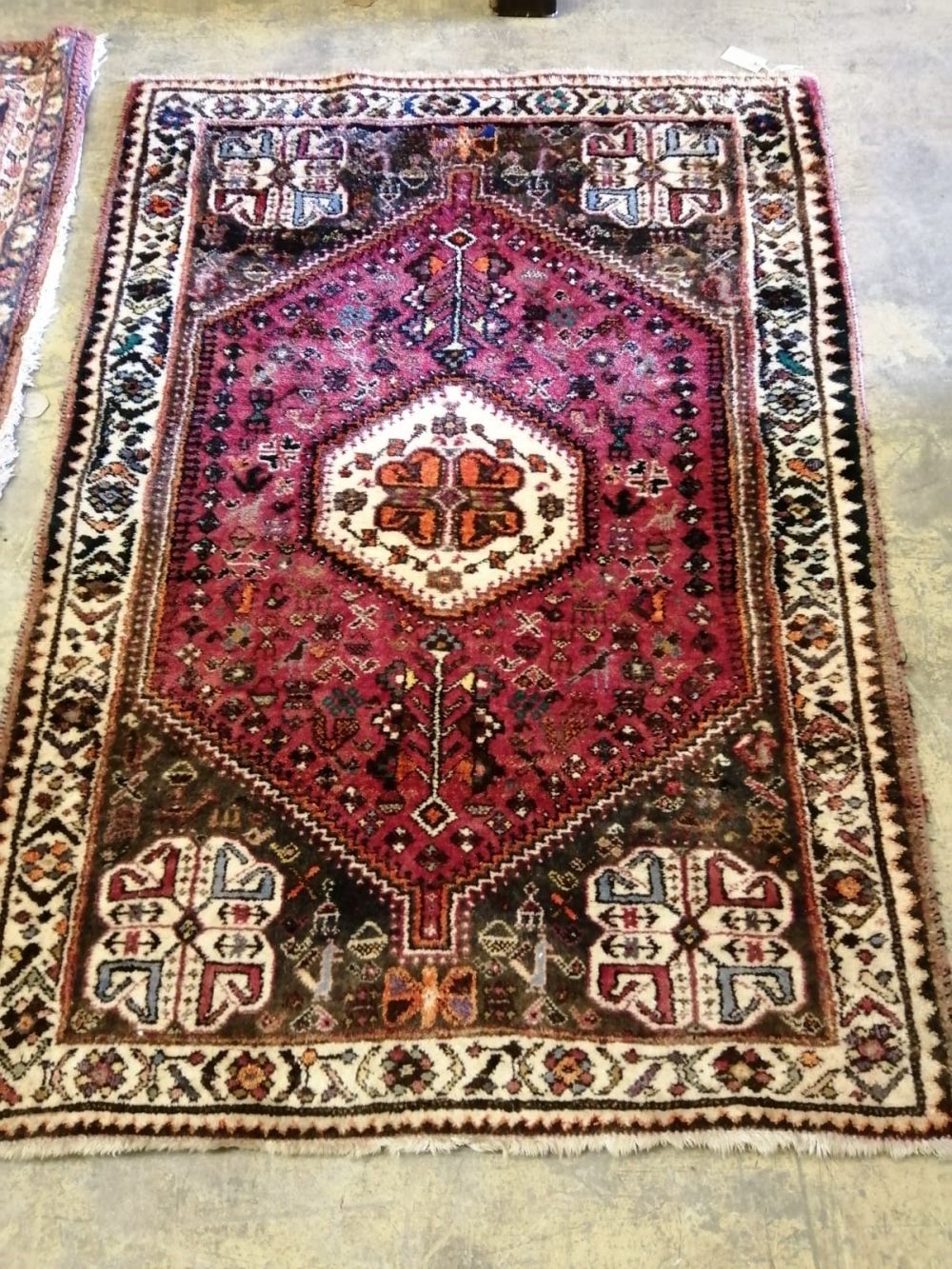 A Persian rug, 156 x 114cm